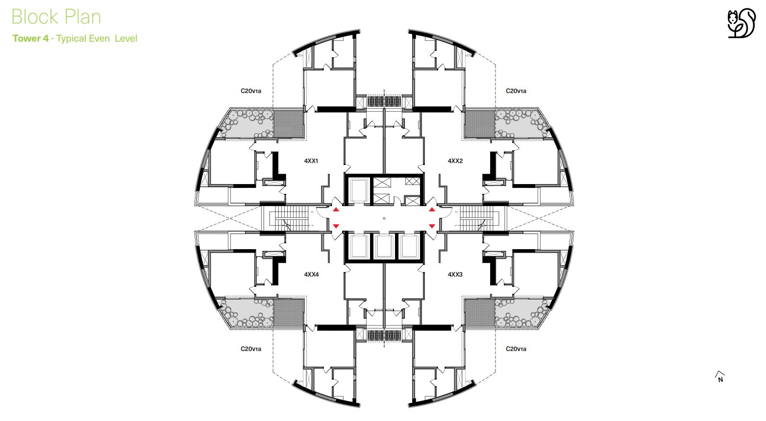 Total Environment Magic Faraway Tree Floor Plans 3 & 4 BHK